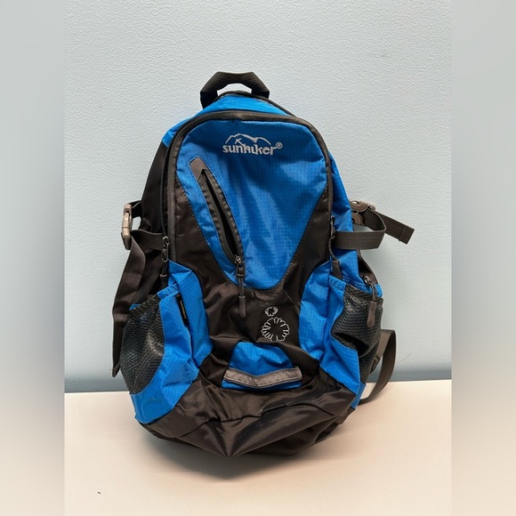 sunhiker Other - Cycling Hiking Backpack Water Resistant Travel Backpack Lightweight Small Blue